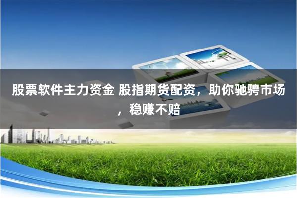股票软件主力资金 股指期货配资，助你驰骋市场，稳赚不赔